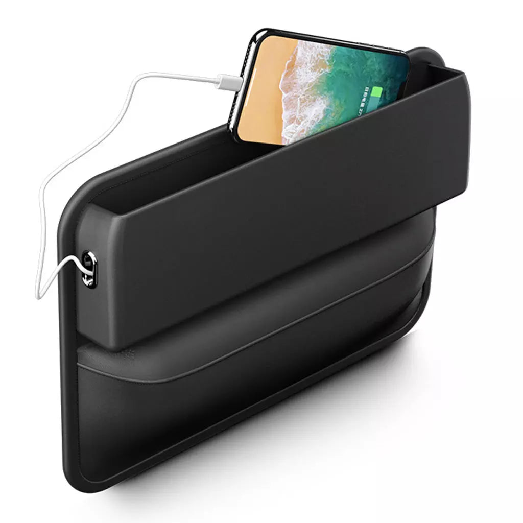Leather Car Seat Organizer