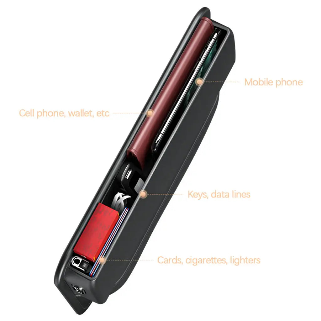 Leather Car Seat Organizer