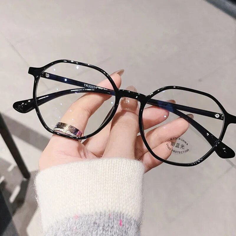 Fashion Transparent Reading Glasses Female