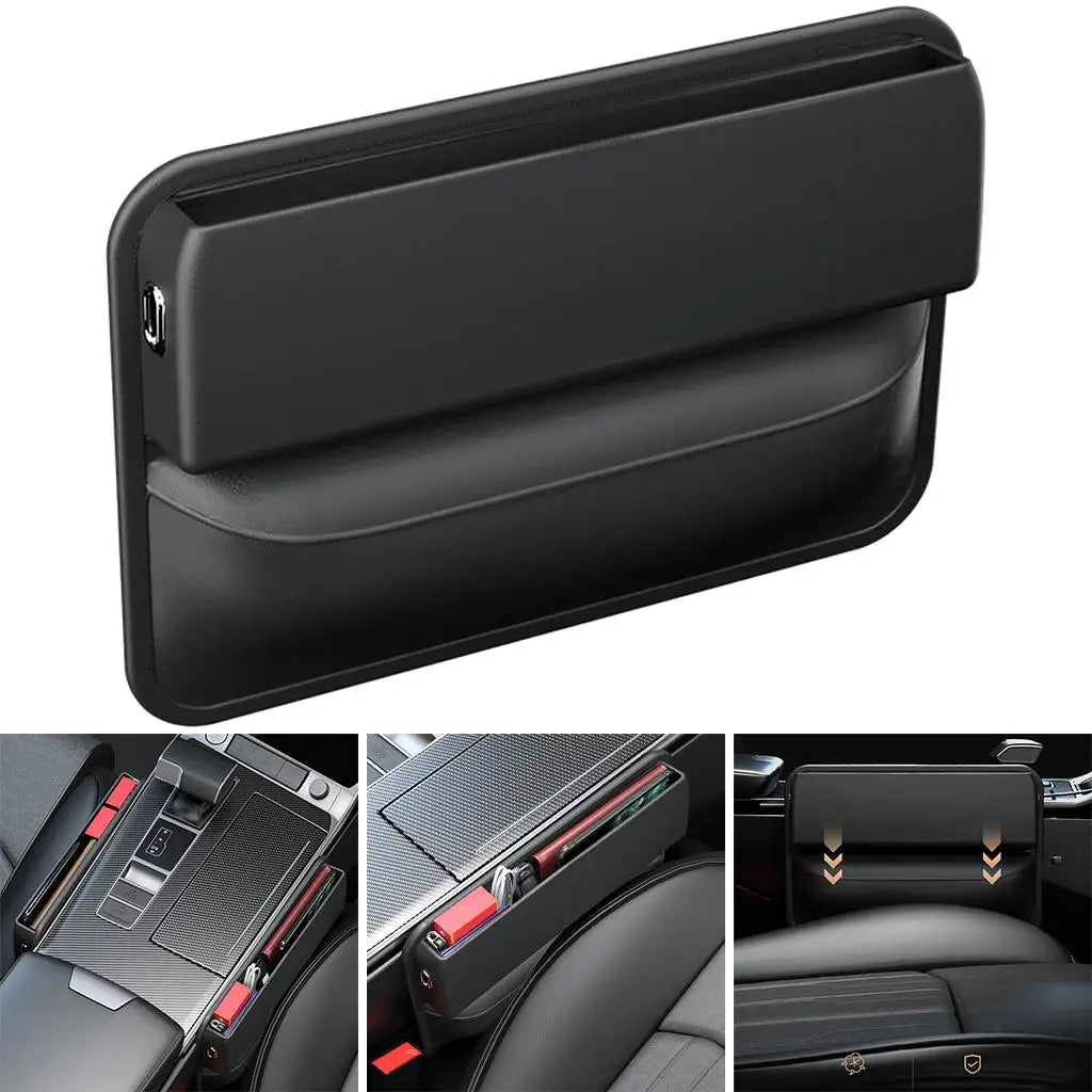 Leather Car Seat Organizer