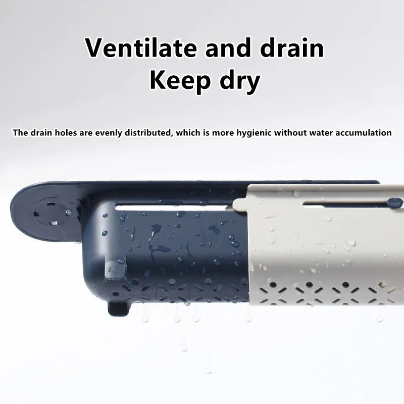 Telescopic Sink Shelf Kitchen Sinks Organizer Soap Sponge