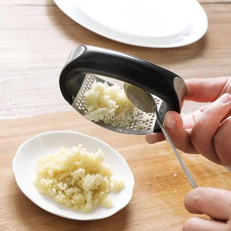 Stainless Steel Garlic Press Manual