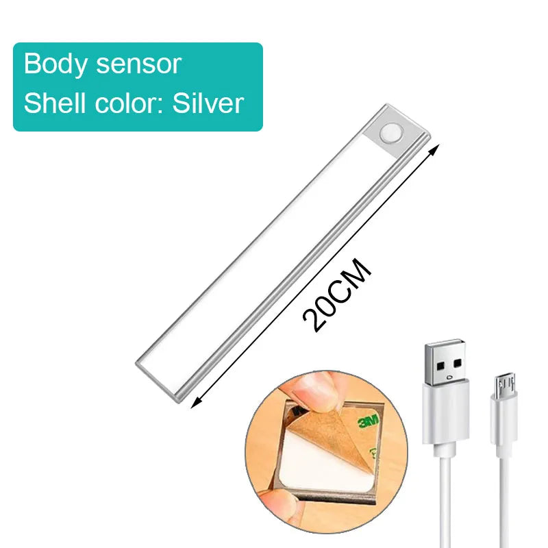 LED Motion Sensor Light Night