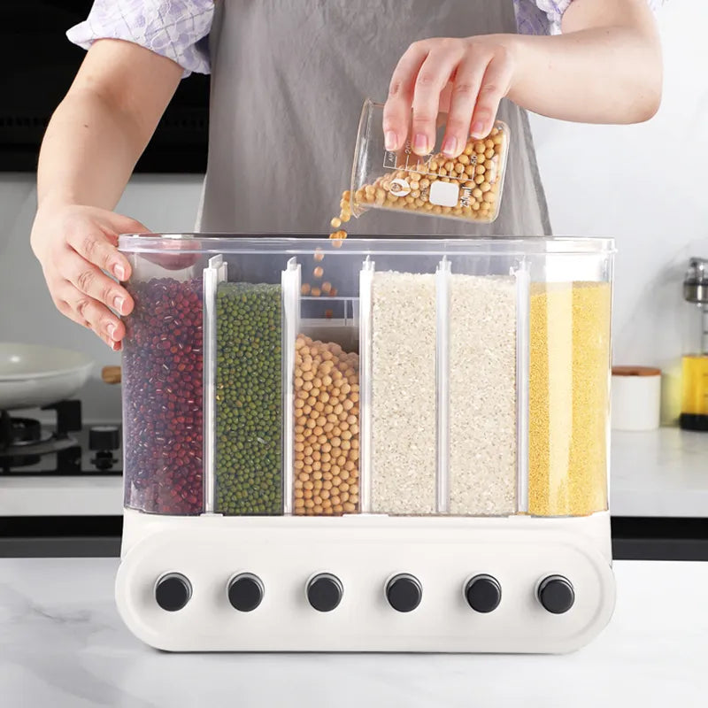 Grain Storage Box Dispenser