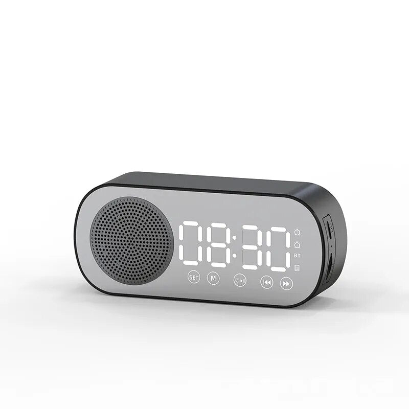 Wireless Bluetooth Speaker Clock Dual Alarm
