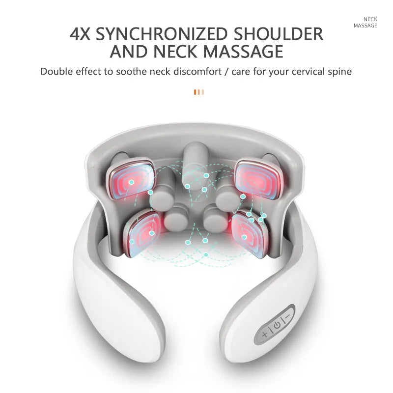 Neck Massage Intelligent Charging Heating Hot Pressing