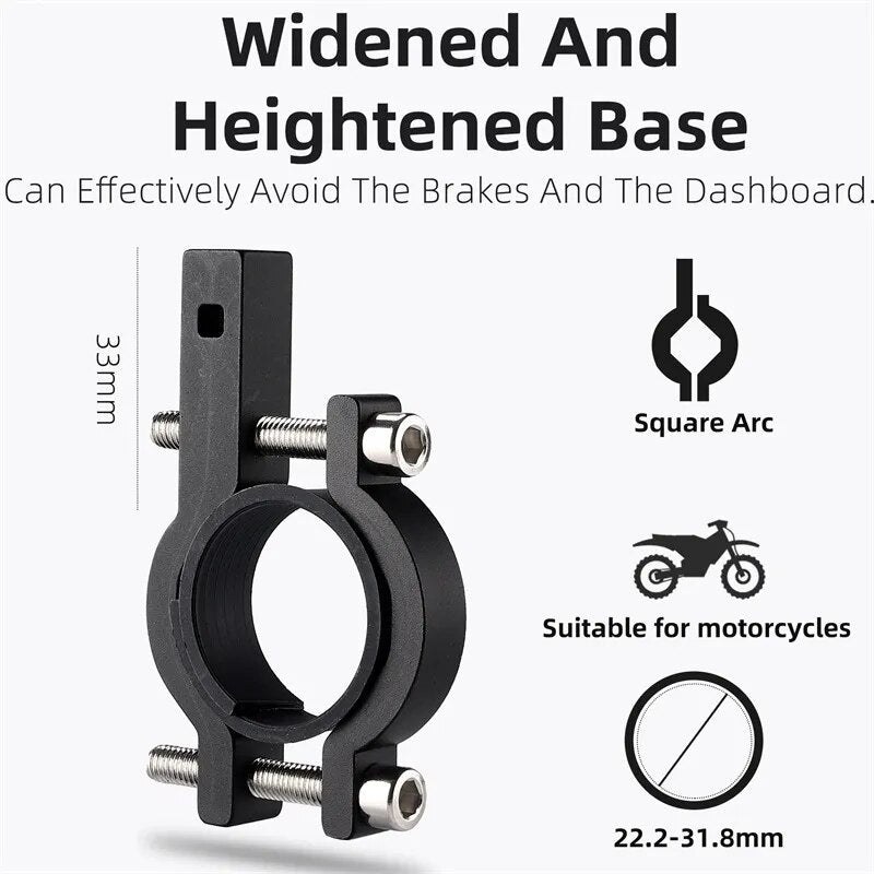 Phone Holder Motorcycle Electric Scooter Cellphone Stand