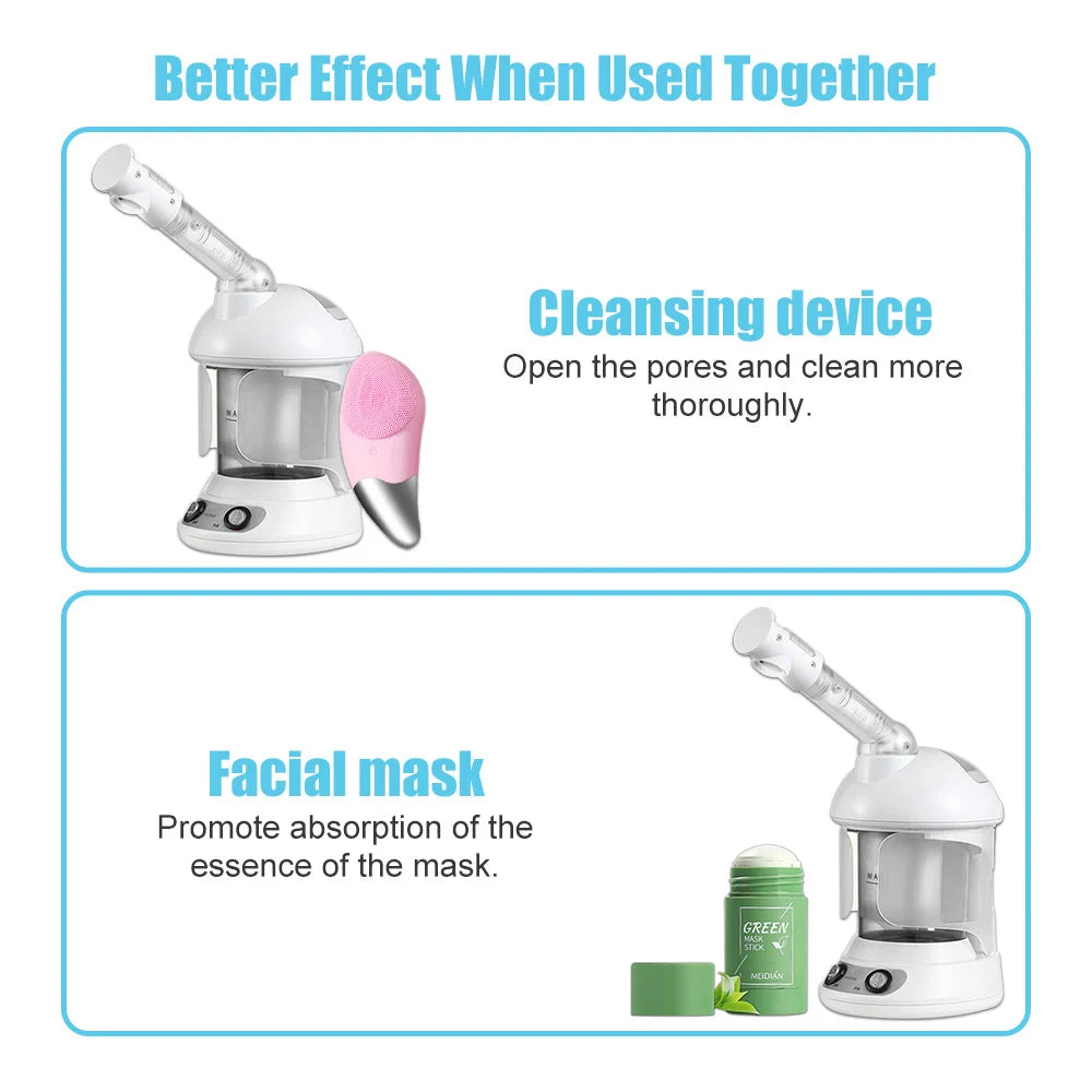 Vapor Ozone Vaporizer Facial Steamer