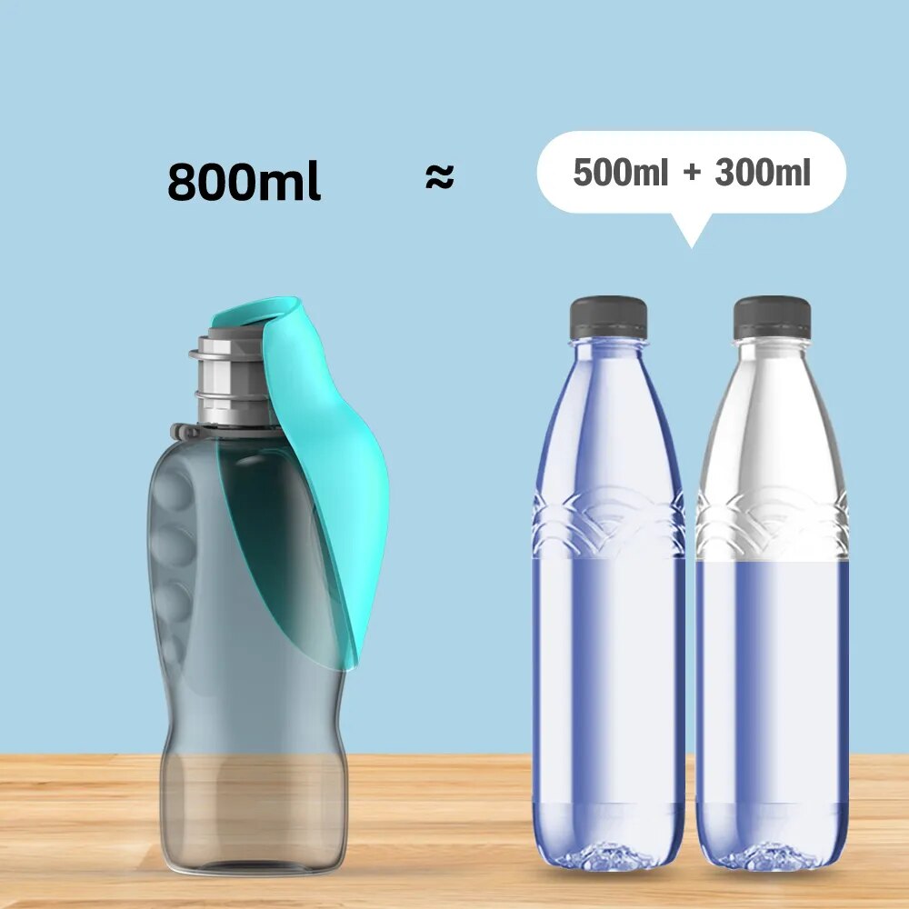 Large Dog Water Bottle Portable Foldable