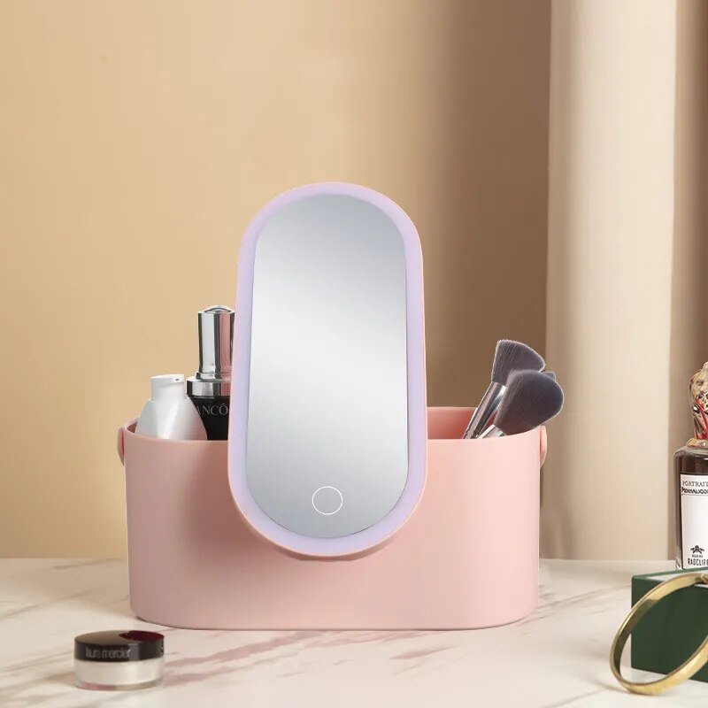 LED Light Mirror Portable