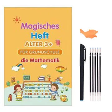 Reusable Montessori Toys English French Copybooks Pen Children'