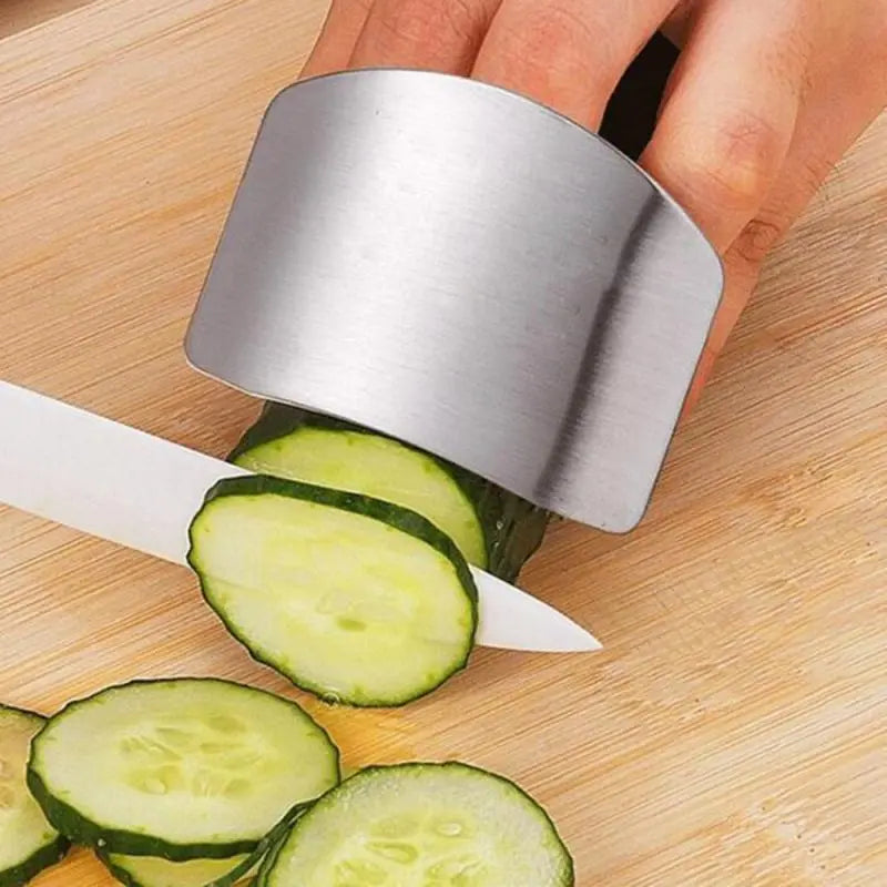 Kitchen Tool Accessories Stainless Steel Finger Guard Safety