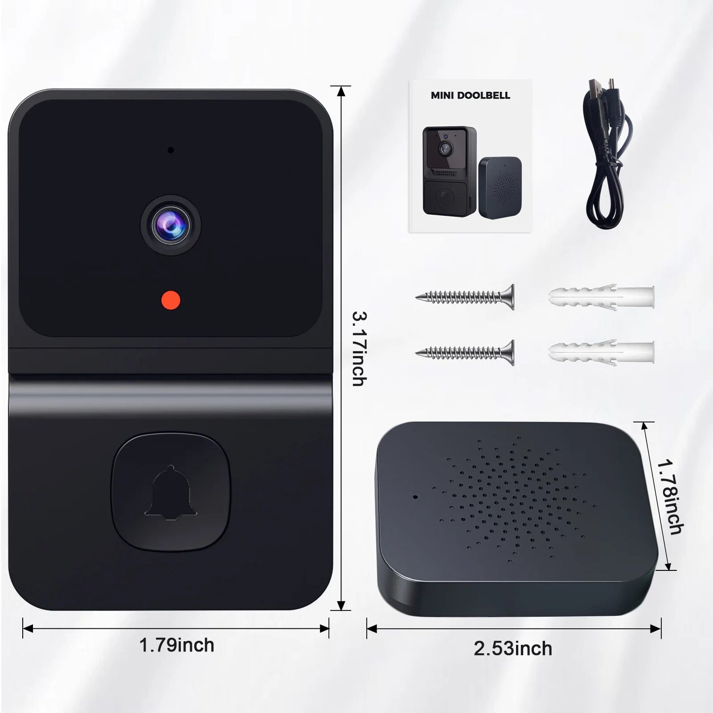 WiFi Video Doorbell Camera Digital Ring Connect Wireless