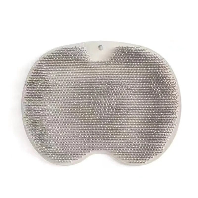 silicone rub back brush bathroom