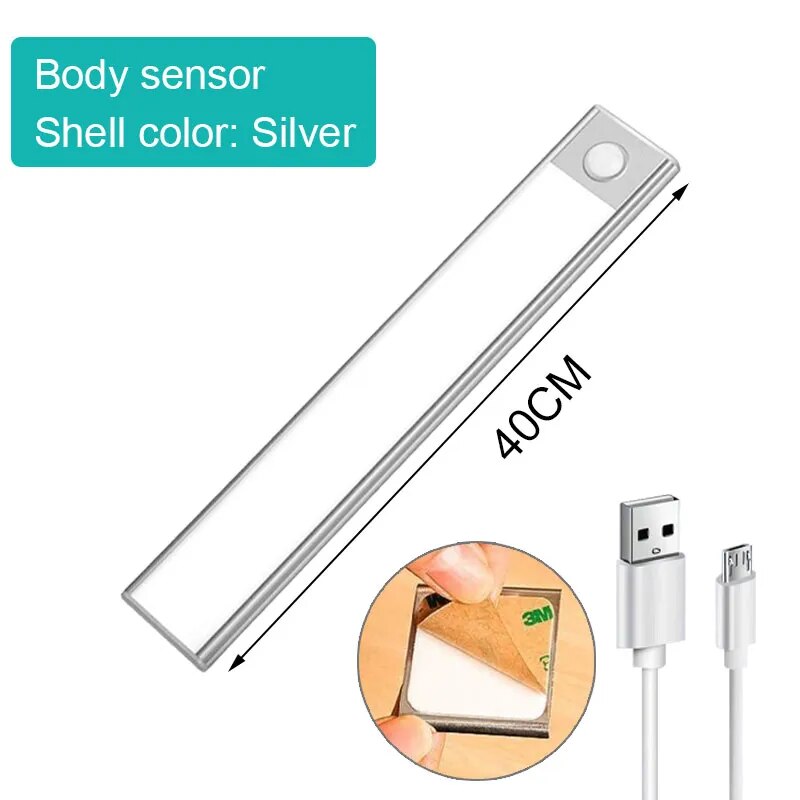 LED Motion Sensor Light Night