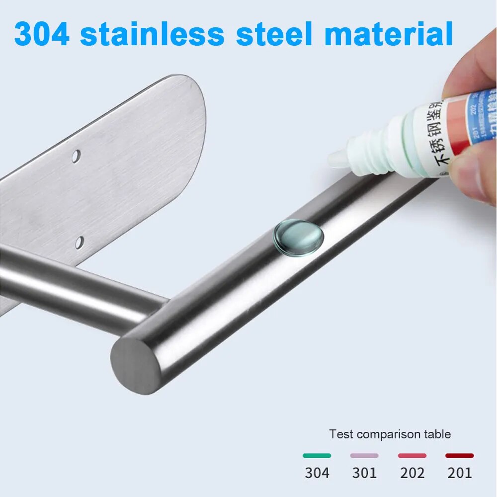 Punch-free Paper Towel Holder Stainless Steel Kitchen