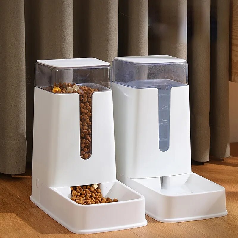 Pet Bowl Automatic Feeder Dispenser