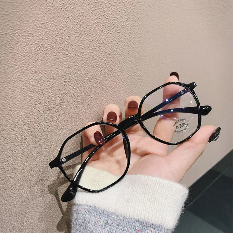 Fashion Transparent Reading Glasses Female