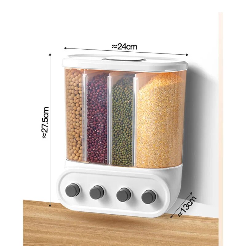 Grain Storage Box Dispenser