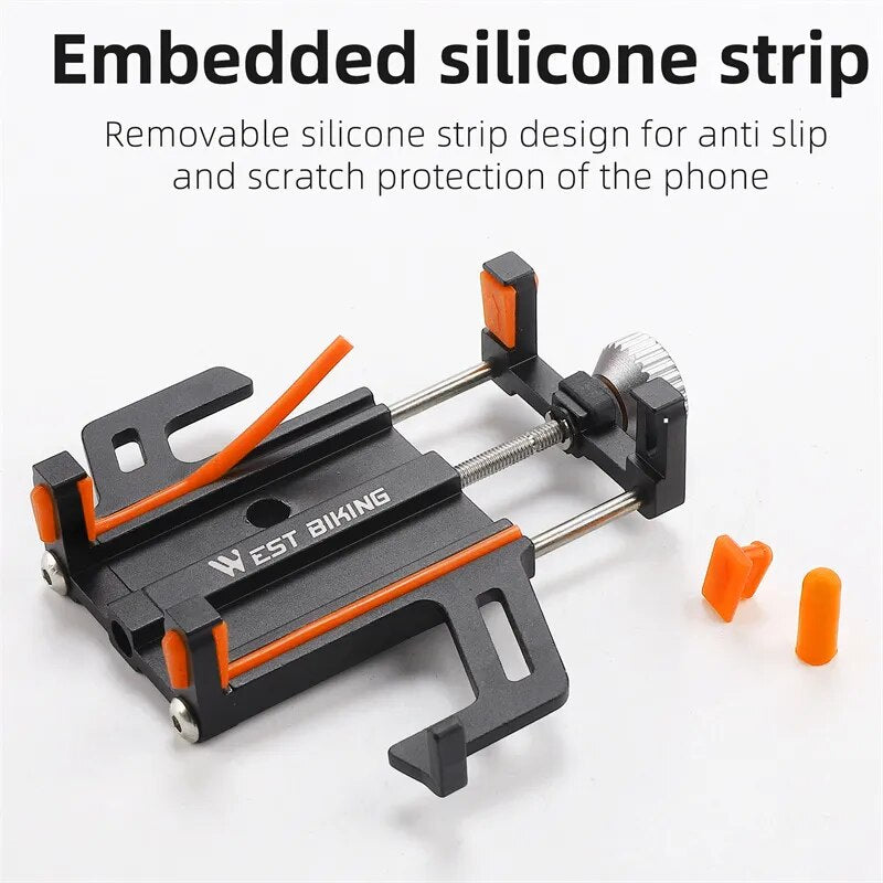 Phone Holder Motorcycle Electric Scooter Cellphone Stand