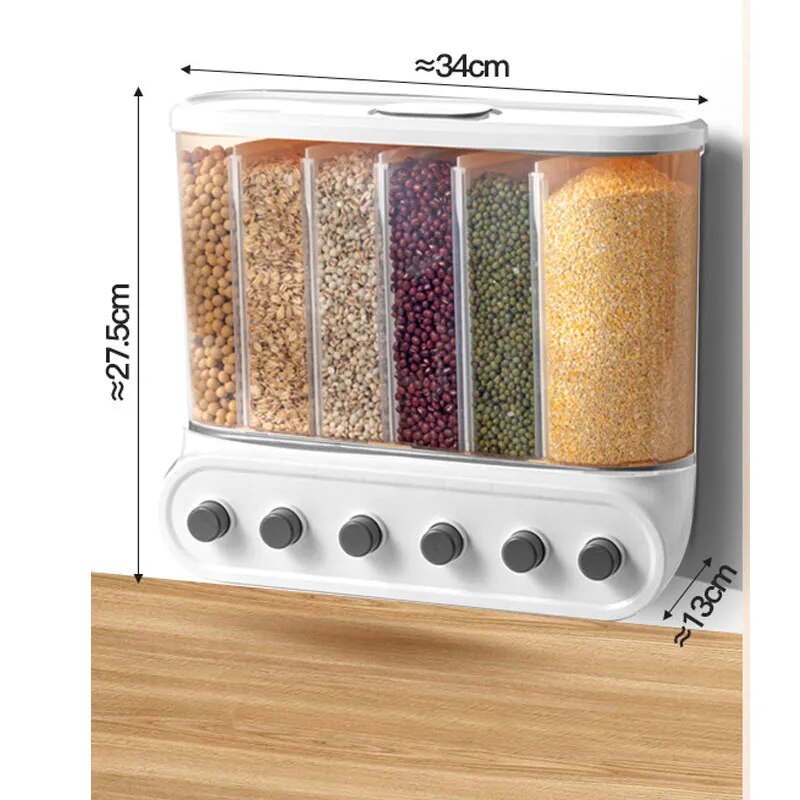 Grain Storage Box Dispenser