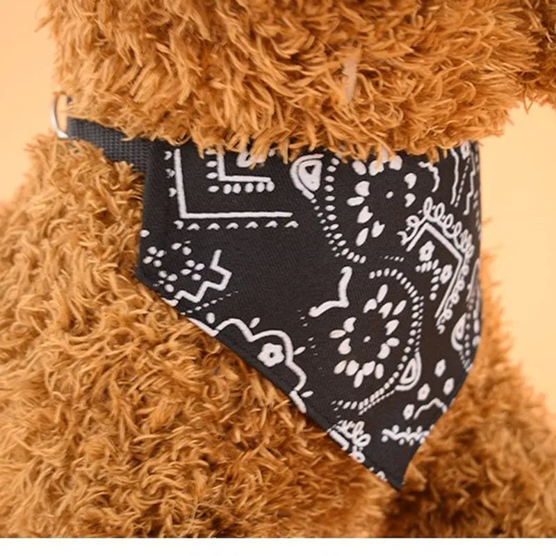 Pet Bibs Adjustable Pet Saliva Towel Dog Puppy Cat
