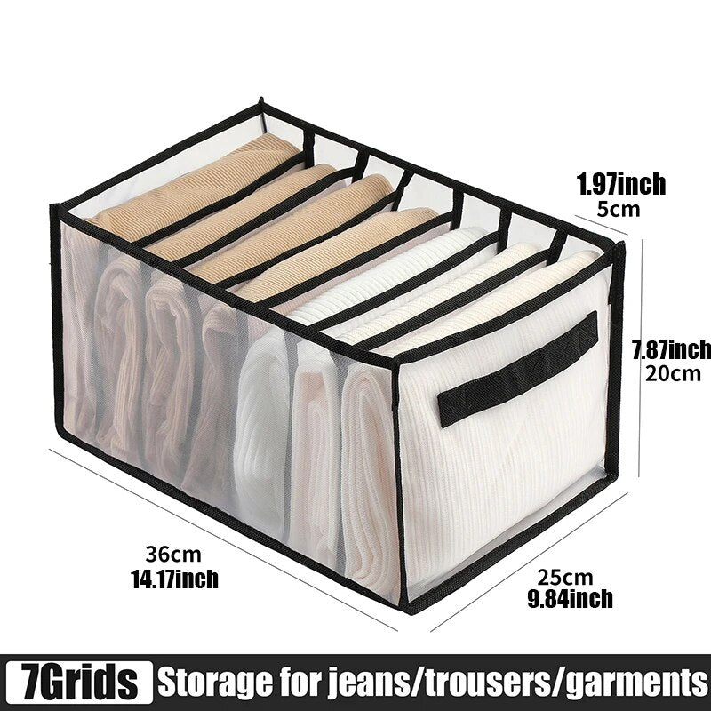 Jeans Organization Storage Box Home Kids clothes