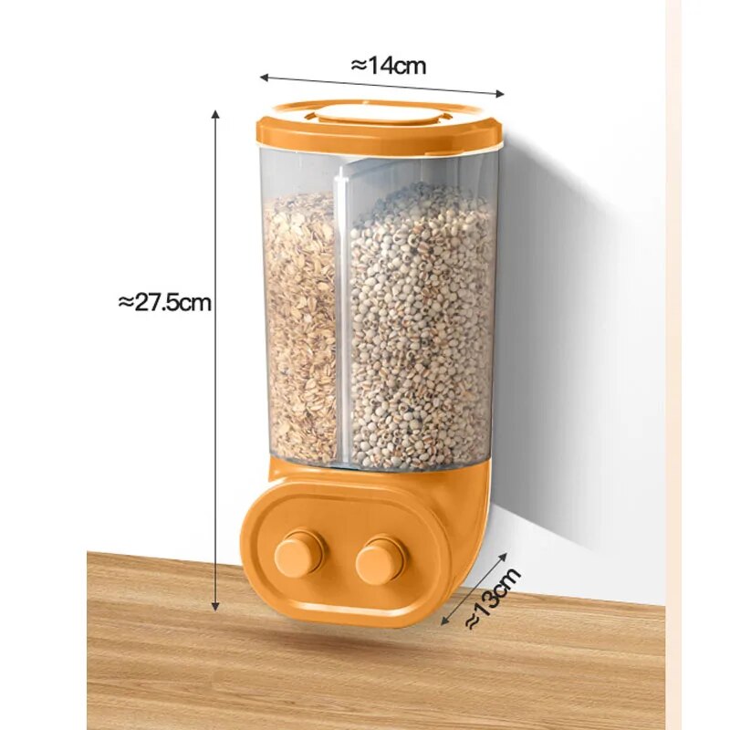 Grain Storage Box Dispenser