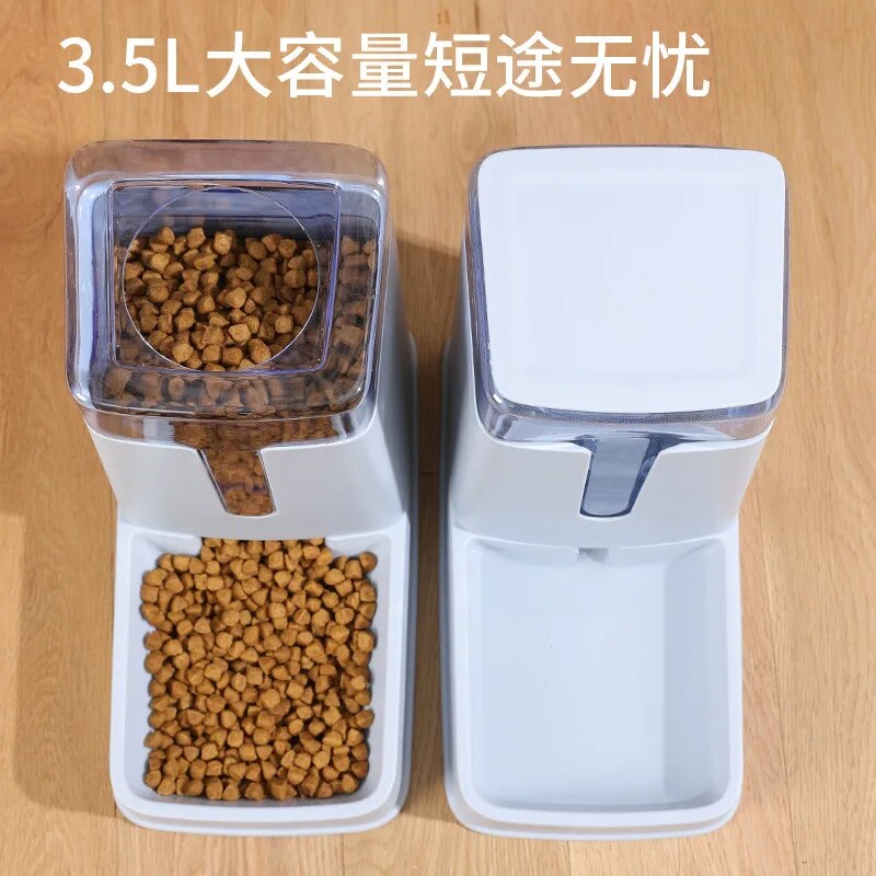 Pet Bowl Automatic Feeder Dispenser