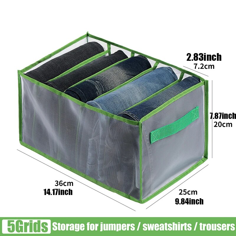 Jeans Organization Storage Box Home Kids clothes