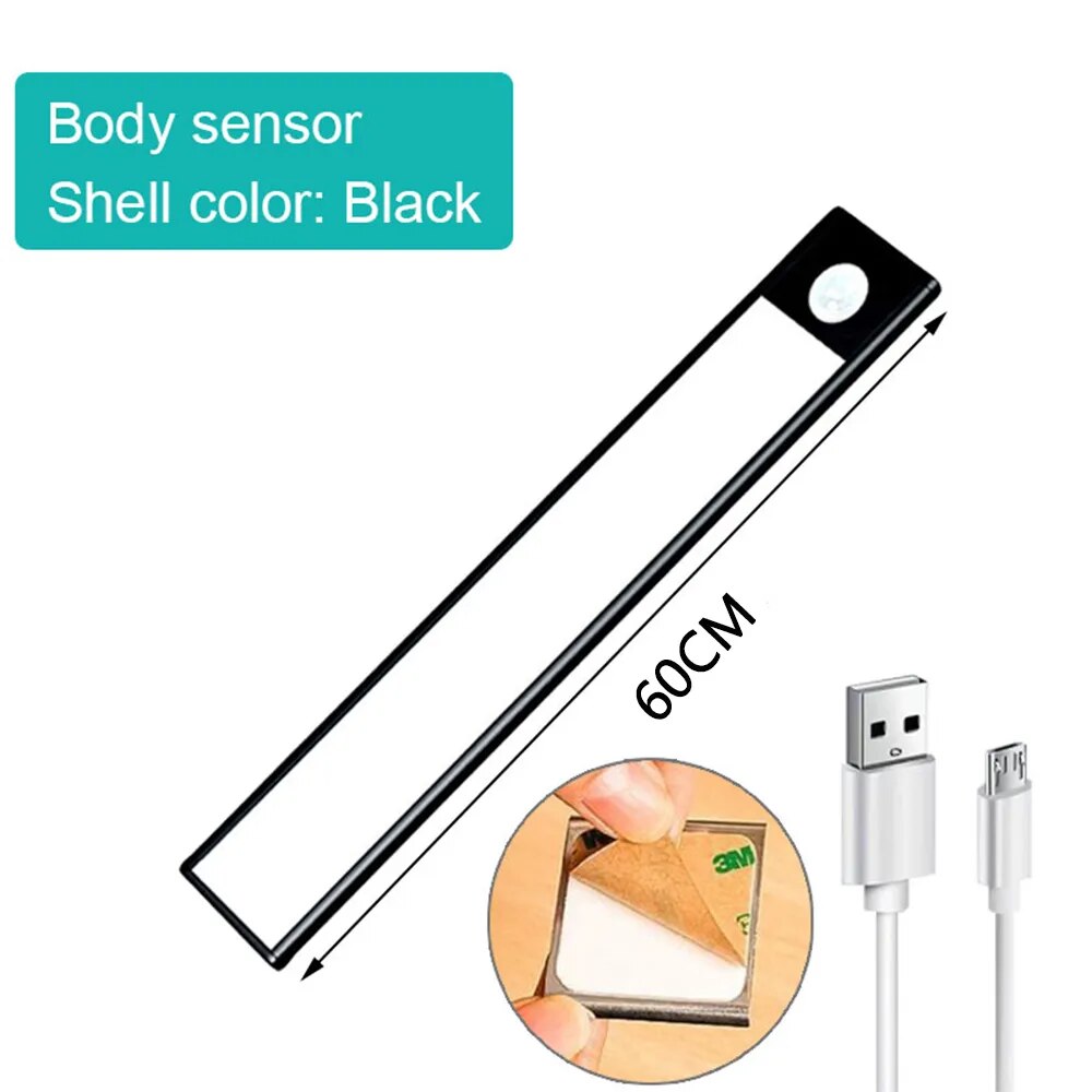 LED Motion Sensor Light Night