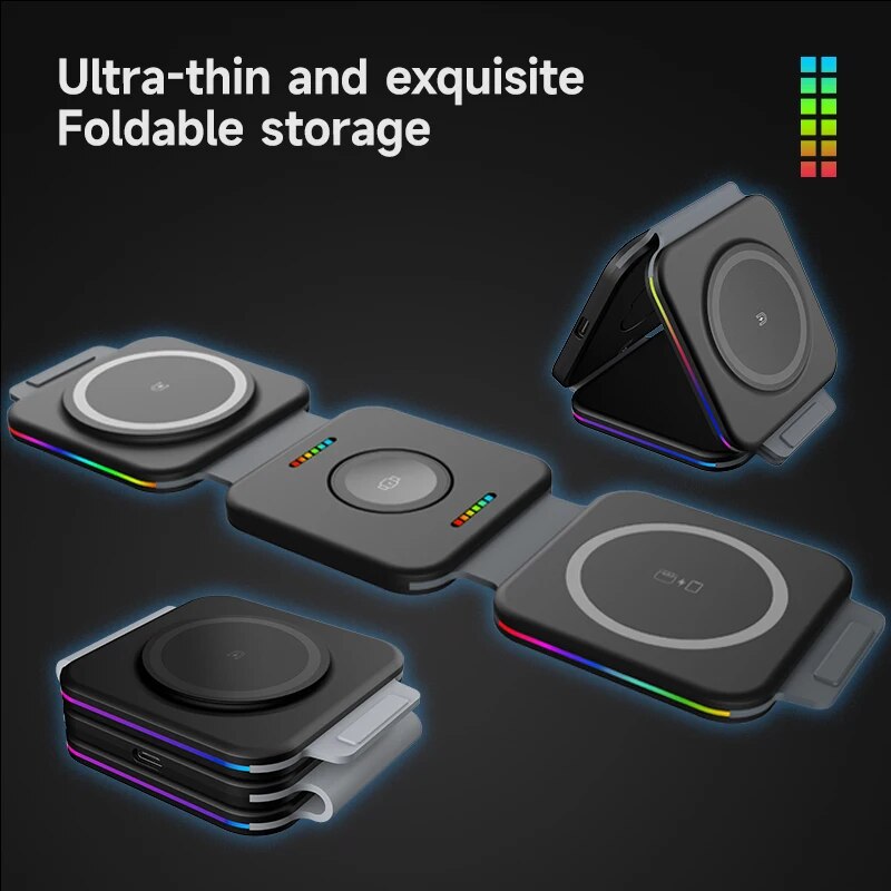 Foldable Magnetic Wireless Charger