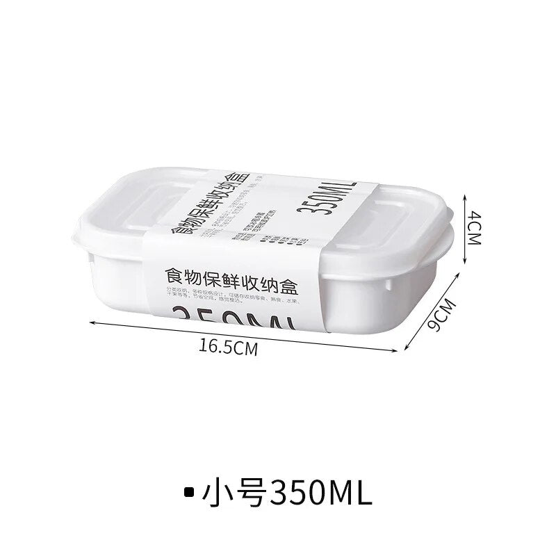 Refrigerator food storage containers kitchen food