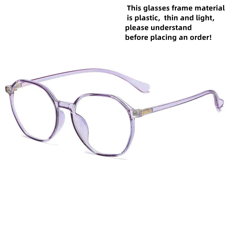 Fashion Transparent Reading Glasses Female