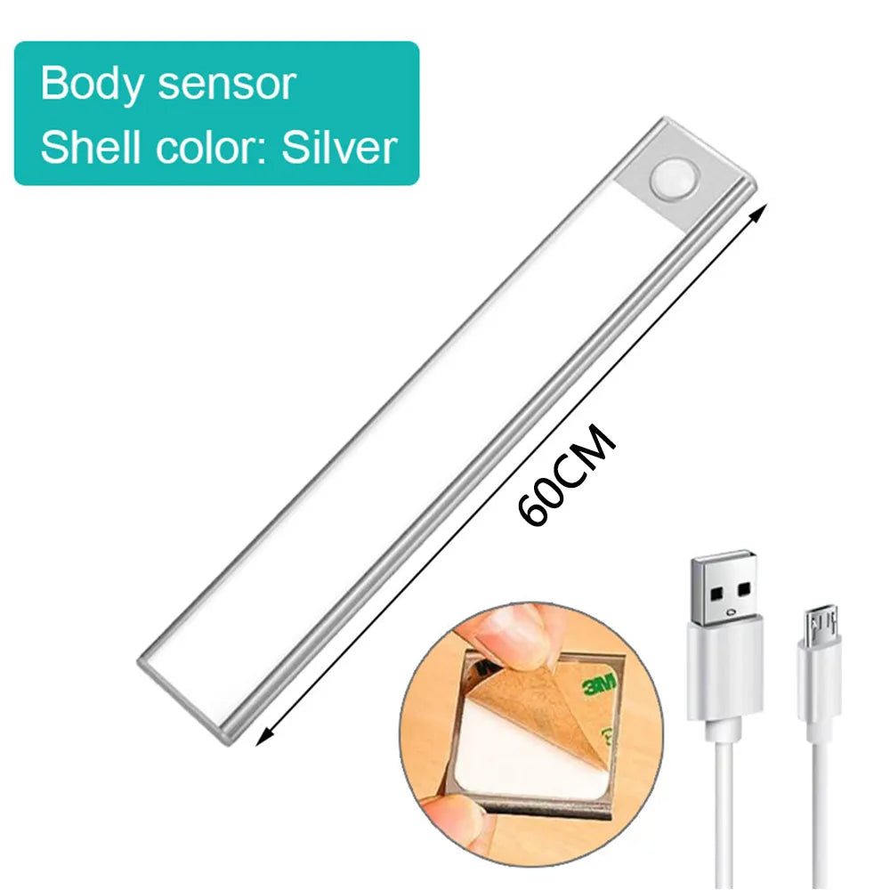 LED Motion Sensor Light Night