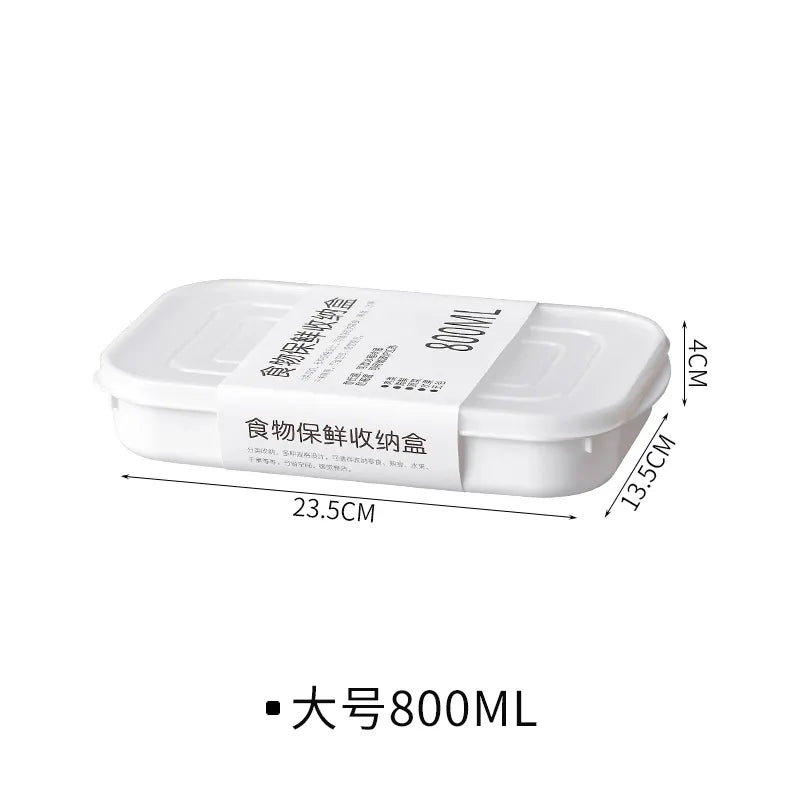 Refrigerator food storage containers kitchen food
