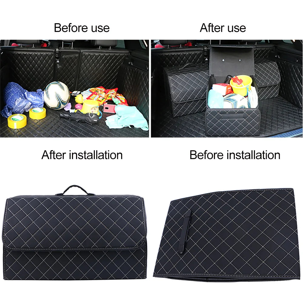 Car Trunk Organizer Box Large Capacity