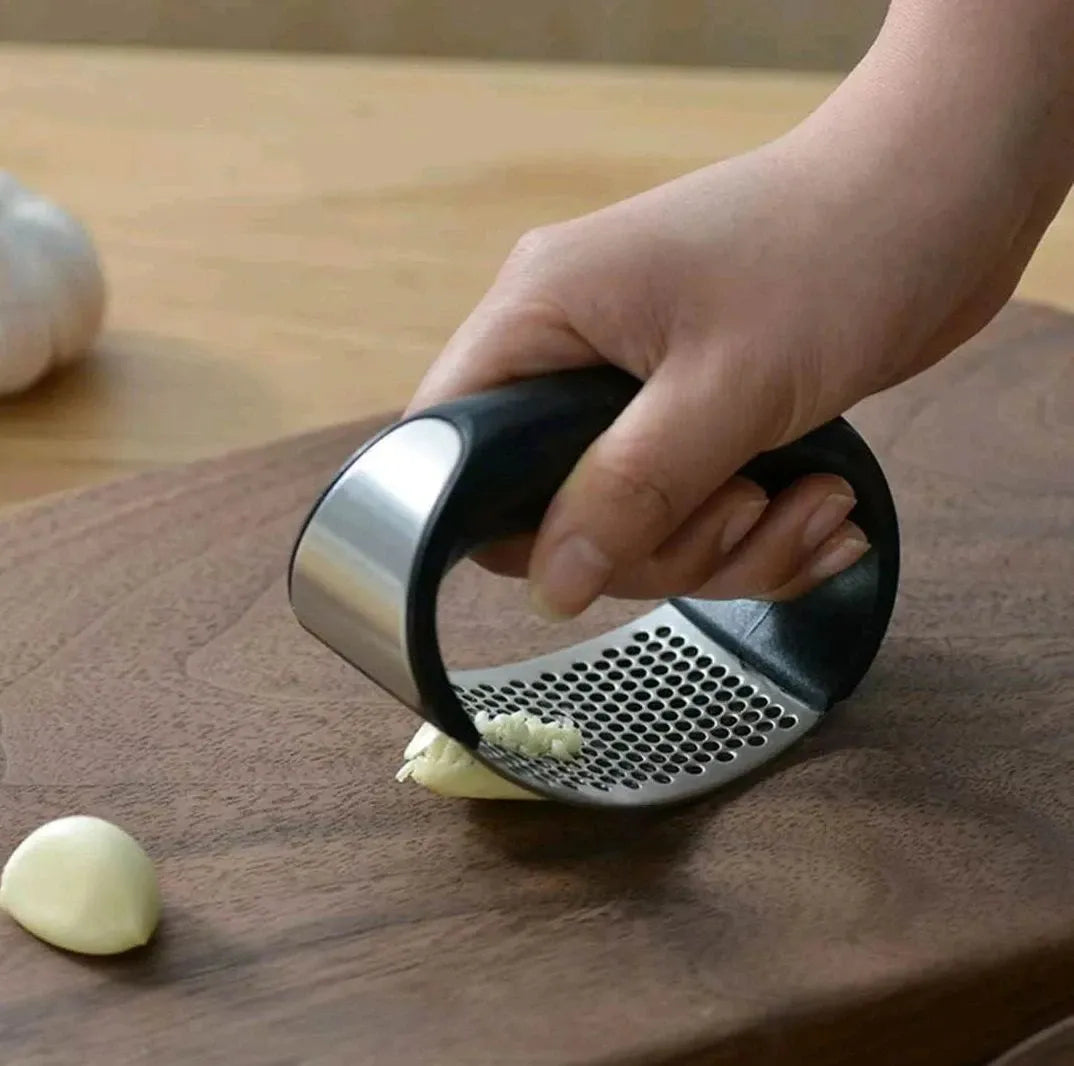 Stainless Steel Garlic Press Manual