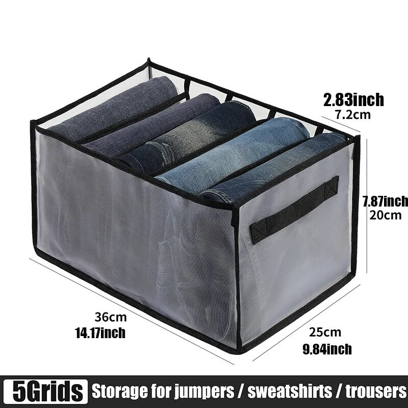 Jeans Organization Storage Box Home Kids clothes