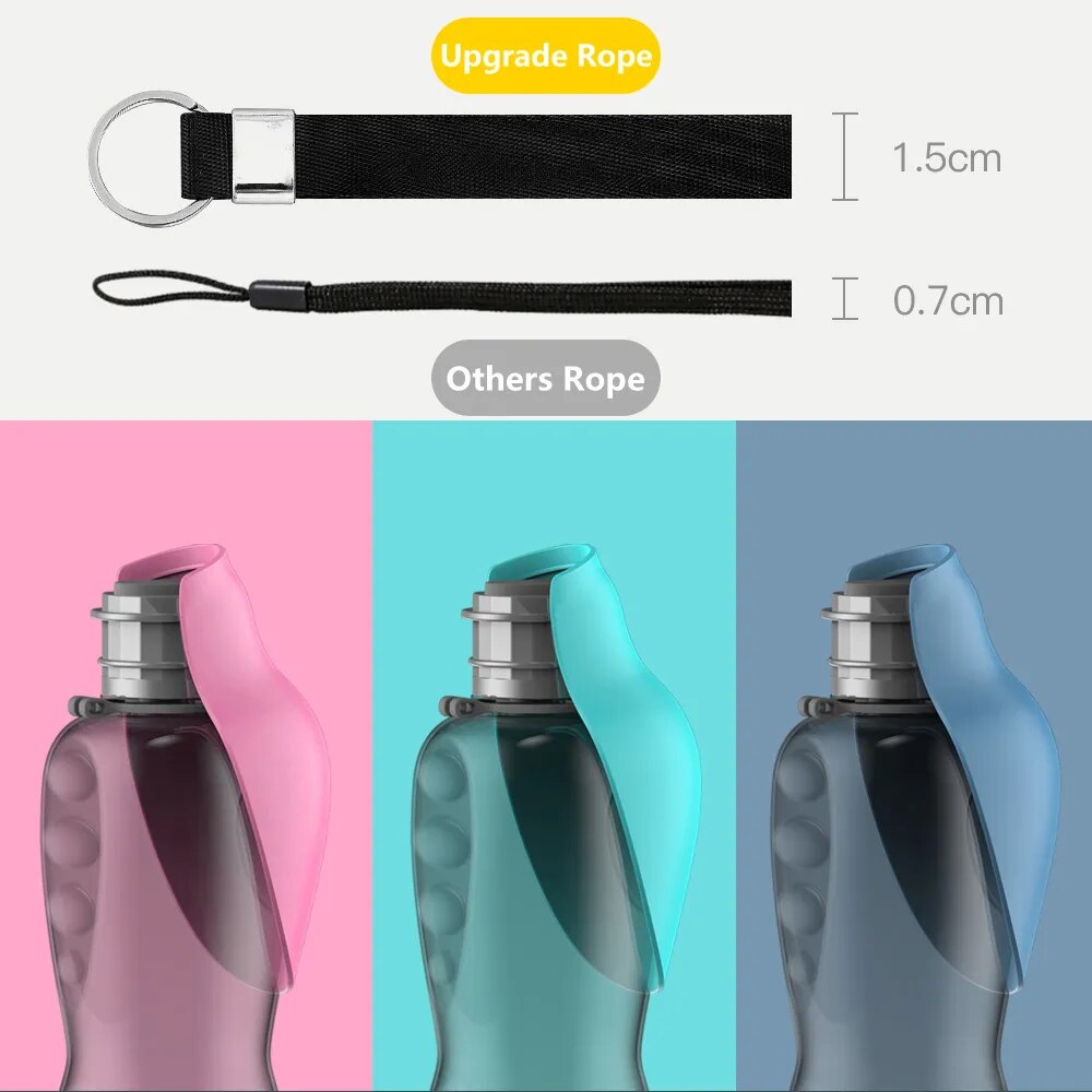 Large Dog Water Bottle Portable Foldable