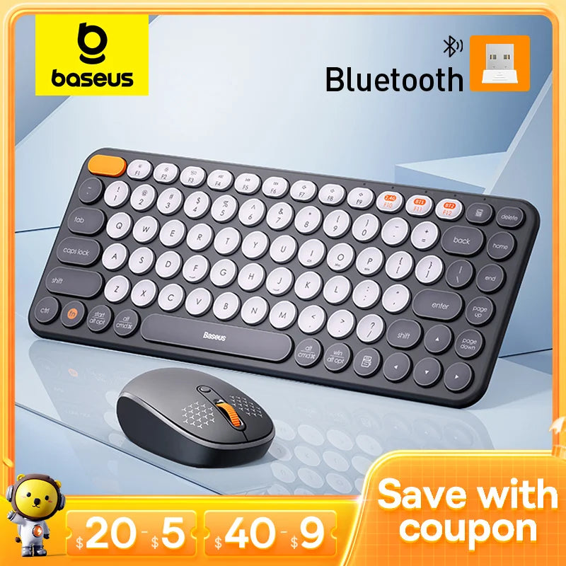 Wireless Computer Keyboard and Mouse Combo