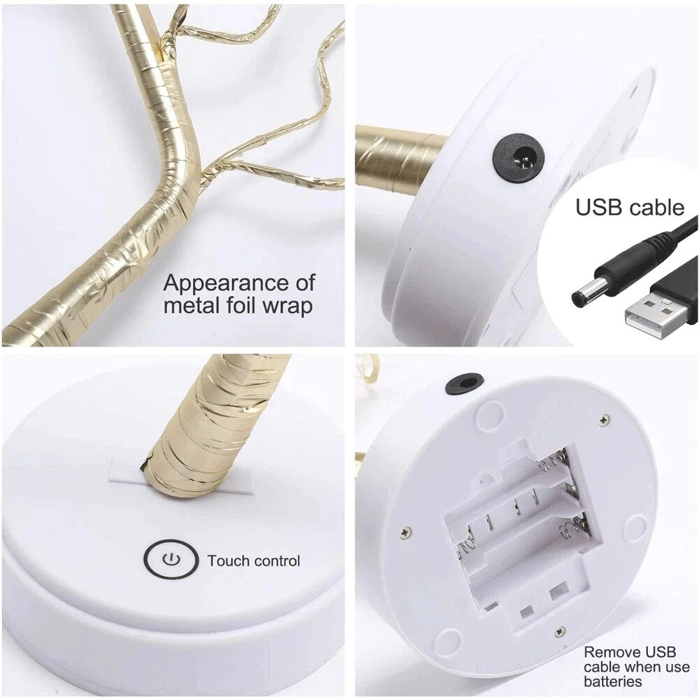 LED Night Light Mini Christmas Tree