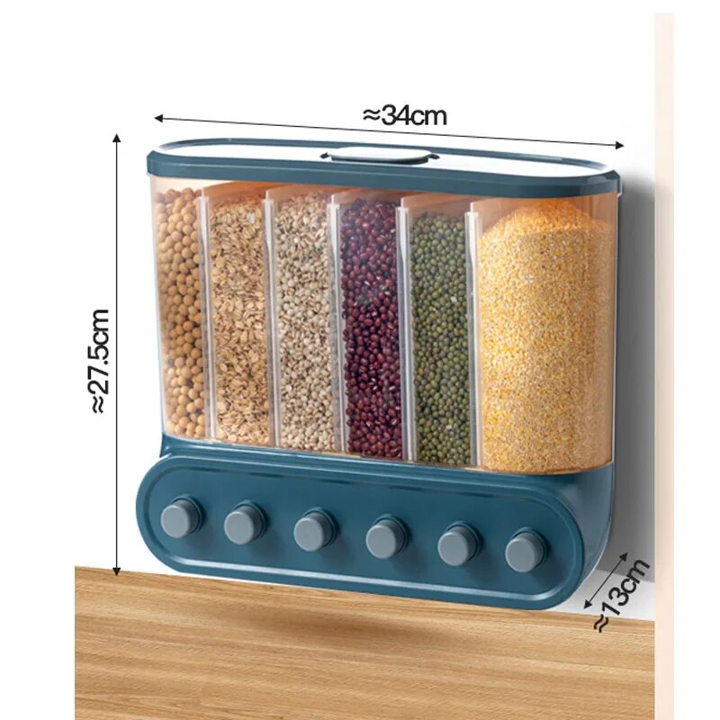 Grain Storage Box Dispenser