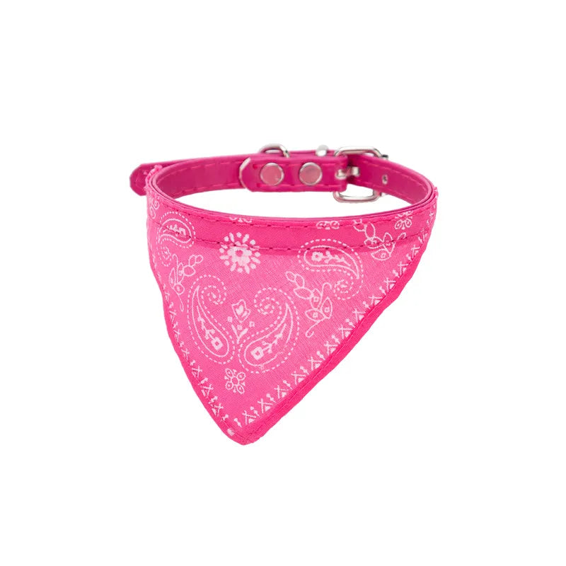 Pet Bibs Adjustable Pet Saliva Towel Dog Puppy Cat