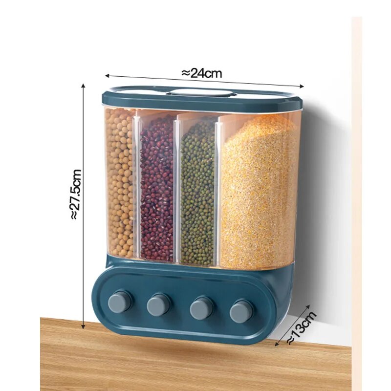 Grain Storage Box Dispenser