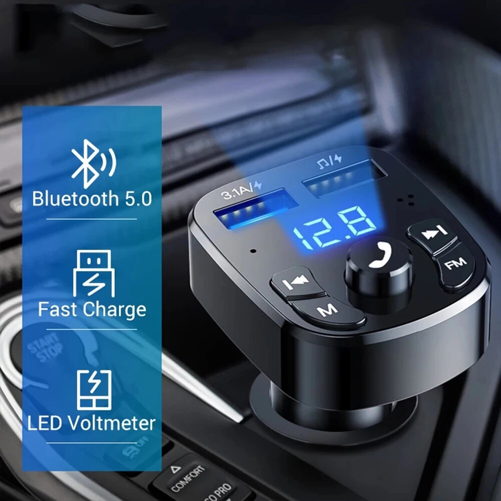 car hands-free bluetooth-compaitable 5