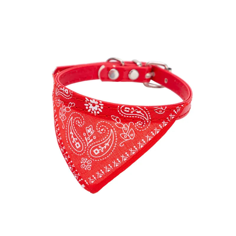 Pet Bibs Adjustable Pet Saliva Towel Dog Puppy Cat