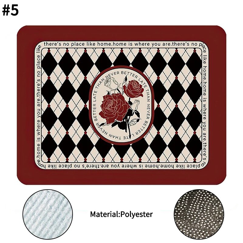 Printed Dish Drying Mat Super Absorbent