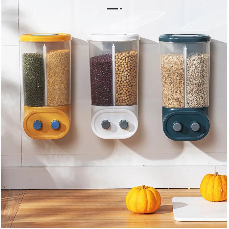 Grain Storage Box Dispenser