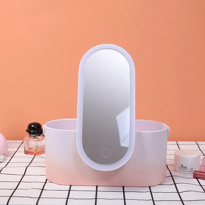 LED Light Mirror Portable